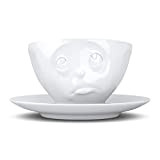 Fiftyeight Tassen Face Oh Please Coffee Cup and Saucer