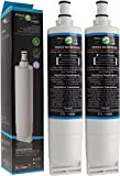FilterLogic FFL-190W | Filtre à eau compatible avec Whirlpool SBS200, 484000008726 - SBS002, 481281729632 - SBS001, 481281728986 - USC009/1 Cartouche ...