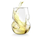 Final Touch Conundrum verres à vin blanc en verre soufflé à la main 266 ml-Lot de 4
