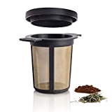 Finum BREWING BASKET (M) – Filtre réutilisable pour thé & café, infuseur à thé permanent, filtre pour tasses et mugs, ...
