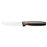 Fiskars Couteau à Tomates, Functional Form, Longueur Totale : 23 cm, Acier Inoxydable Japonais/Plastique, 1057543