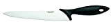 Fiskars Couteau de Cuisine, longueur de lame : 21 cm, acier inoxydable / plastique PP, Noir, Essential, 1023776