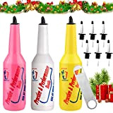 Flair Bottle Mix Color Lot de 3 – Shaker à cocktail – Bouteille d'entraînement et bouteille de barman Flair 25 ...