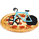 Flintronic Roulette à Pizza Vélo, Couteau à Pizza en Forme de Vélo, Double Couteau à Pizza en Acier Inoxydable, Lames ...