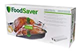 FoodSaver Rouleaux Extensibles sous vide alimentaire, pour machine sous vide Foodsaver, Pack de 2 (28cm x 4,8m chaque) [FVR003X]