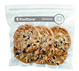 FoodSaver sacs sous vide réutilisables avec fermeture | Pour machines de mise sous vide alimentaire FoodSaver | Sans BPA | ...