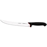 Giesser depuis 1776 - fabriqué en Allemagne - Couteau à trancher antidérapant PrimeLine, lame 22 cm, noir, couteau de boucherie ...