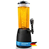 Girafe à bière de 4 litres - Pompe à bière de 4 l avec distributeur et système de refroidissement de ...