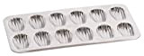GOBEL - Plaque de 12 madeleines - Fer blanc - Matériau recyclable - Dimensions : 39,5 x 20 x 1,7 ...