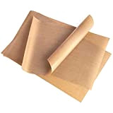 GOURMEO Lot de 3 papiers de Cuisson (32 x 46 cm) réutilisables, antiadhésifs, durables, compatibles Lave-Vaisselle, découpables | Tapis de ...