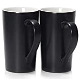 Grandes tasses à café de 20 oz / 600 ml, Smilatte M007 tasse en céramique haute plate avec poignée pour ...