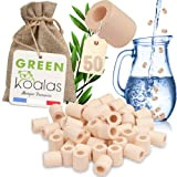 Green Koalas 50 Perles de CERAMIQUE EM Roses Naturelles pour Purifier filtrer l’Eau. Billes de céramique en Argile (Tube) pour ...