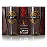 Guinness Ruby Red Unisexe Verre à pinte transparent, Verre,