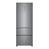Haier A4FE742CPJ – Réfrigérateur combiné avec congélateur de tiroirs, 70 cm de large, ABT antibactérien, moteur inverter, Total No Frost, ...