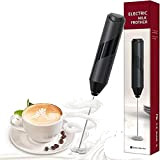 Hand Held Electric Milk Frother, KKNE, Coffee Frother Whisk, Mini Whisk, MilkWhisk, Foam Maker, Drink Mixer for Coffee, Milk, Lattes, ...