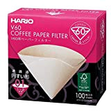 Hario Misarashi Lot de 100 filtres en papier pour cafetière goutte-à-goutte 01