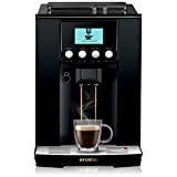 HYUNDAI Machine à café expresso automatique avec broyeur à grains et écran LCD