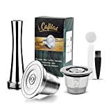 i Cafilas à Café à Capsules Acier Inoxydable Compatible for l'or Barista LM8012/60 Rechargeable Coffee Capsule,Metal réutilisable Café Capsules, Measuring ...