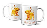 Idcasefr MUG Tasse en céramique café - Made in France -Personnalisable avec Texte aux Choix - Livraison Express - Promo ...