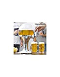 InnovaGoods Ball Tireuse à bière réfrigérante en PMMA Argenté 24 x 24 x 42 cm