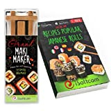 iSottcom Kit Préparation Sushi - Set Sushi Facile Chef et Débutant - Votre Outil Rapide et Professionnel Sushi et Maki ...