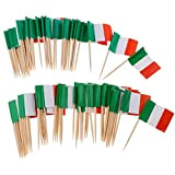 Italie Cure-dents Sticks Drapeau Mini Main Italienne Tenu Stick Drapeaux Cupcake Toppers Choisir des drapeaux de nourriture Décoration 100pcs