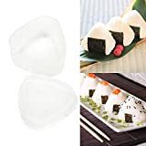 iTimo Lot de 2 moules à sushi Onigiri en forme de triangle pour boules de riz