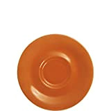 Kahla Pronto Colore Sous-Tasse, Assiette, Porcelaine, Orange, 16 cm, 573516A72556C