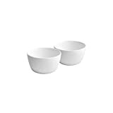 Kahla Set of 2 White Porcelain 14cm Bowls