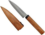 Kai DG-3002 Couteau à Fruits, Acier Inoxydable, Marron, 23 x 2 x 1,5 cm