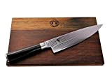 Kai Shun Classic Coffret cadeau | DM-0706 couteau de chef | lame de 20 cm en acier damassé 32 couches ...