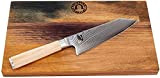 Kai Shun Classic Couteau de Chef en damassé Japonais numéroté - DM-0777W - Planche en Bois de hêtre limitée 30 ...