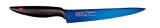 Kasumi Titanium bleu couteau Eminceur 20cm - KTB3- Couteau pour rôtis ou grands morceaux de viande crue
