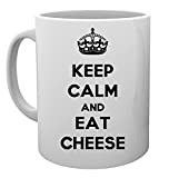 Keep Calm And Eat Cheese Tasse Mug Cup