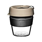 KeepCup Tasse à café originale transparente réutilisable en plastique | Couvercle anti-éclaboussures, sans BPA, qualité barista | Petite | 227 ...