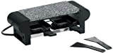 Kela 66493 appareil à raclette avec planche en granit, 2 personnes, coloris noir, 'Splügen'