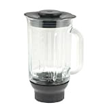 Kenwood AT358 Bol Mixeur Verre Thermo Resistant 1,6 L Base Gris