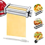 Kit d’accessoires pour machine à pâtes KitchenAid - Rouleau à nouilles, Coupe-spaghetti et Brosse de nettoyage