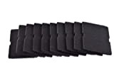 Kit de 10 filtres éponge (ORIGINAL Beko) pour évaporateur séchoir, Dimensions 150 x 240 mm, Référence: 2964840200/2964840100
