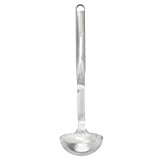 KitchenAid Premium Stainless Steel Ladle, Metal Soup Serving Spoon