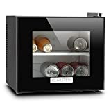 KLARSTEIN Frosty Mini frigo Réfrigérateur compact pour boissons et fromages 10 L 65 W Classe B (température 12-18 °C, porte ...