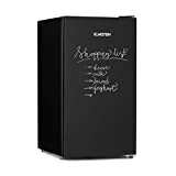 Klarstein Miro - Réfrigérateur 91 L, Porte au design ZestfulART, 7 niveaux de température, 42dB, noir