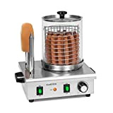 Klarstein Wurstfabrik Pro 550 Hot Dog Maker : 550W, 2 broches chauffantes, contrôle de température 30-100 °C, cylindre en verre: ...