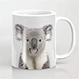 Koala 2 – Mug à café coloré, motif animal naturel, tasse koala mignonne