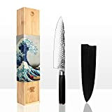 KOTAI | Couteau de Chef Gyuto | Couteau de Chef Professionnel | Équivalent à Couteau de Chef Japonais | Lame ...