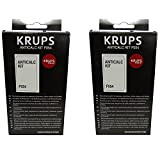 Krups AntiCalc Kit F054 Lot de 2 détartrants