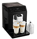 Krups Evidence Machine à café à grain, Machine à café, Broyeur à grain, Cafetière expresso, Cappuccino, Espresso, 15 boissons, 2 ...