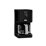 Krups KM6008 Smart'n Light Cafetière filtre | Affichage intuitif | Capacité 1,25 l pour jusqu'à 15 tasses de café | ...