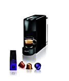 Krups Nespresso Essenza Mini noir Machine à café, 0,6 L, 19 bars, Cafetière à capsule de café, Barista, 2 tailles ...