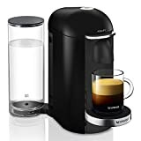 Krups Vertuo Plus noir Machine expresso, Nespresso, Machine à café, Cafetière expresso, 5 tailles de tasses, 1,8L, Capsule de café, ...